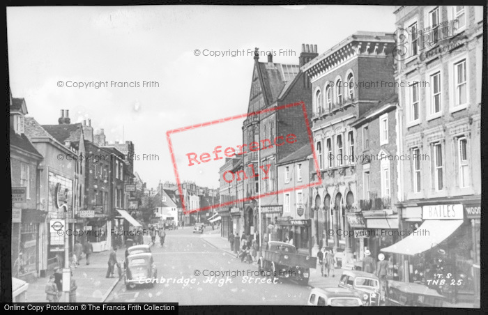 Photo of Tonbridge, High Street c.1950