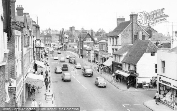 Photo of Tonbridge, High Street c.1960