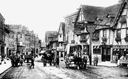 Tonbridge, High Street, Ye Olde Chequers Inn 1890