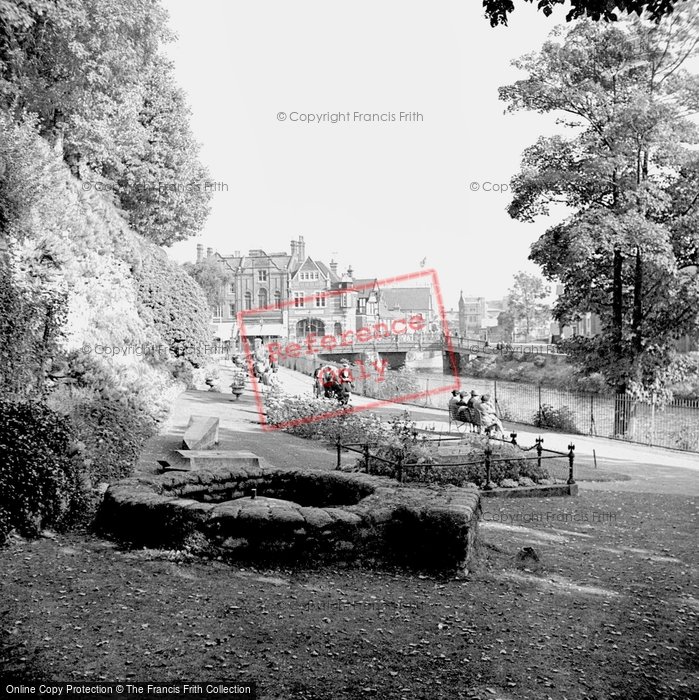 Photo of Tonbridge, Riverside Gardens 1948