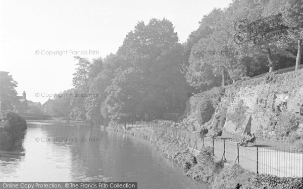 Photo of Tonbridge, Riverside Walk 1951