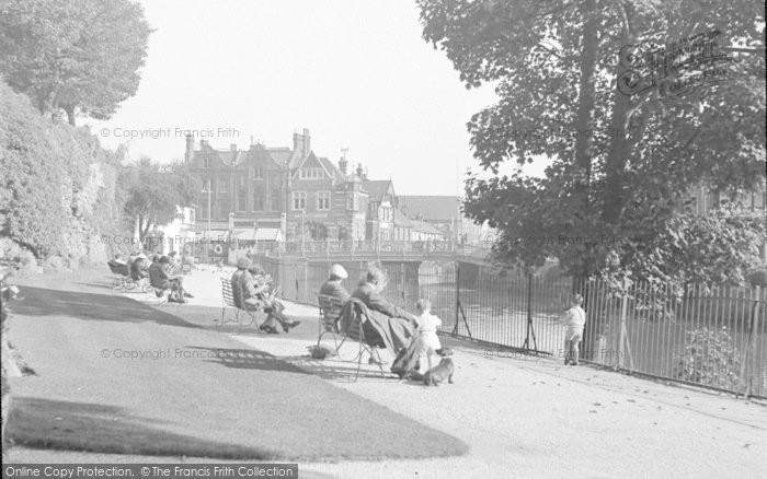 Photo of Tonbridge, Riverside Walk 1951