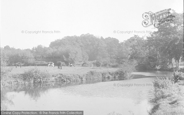 Photo of Tonbridge, The River 1951