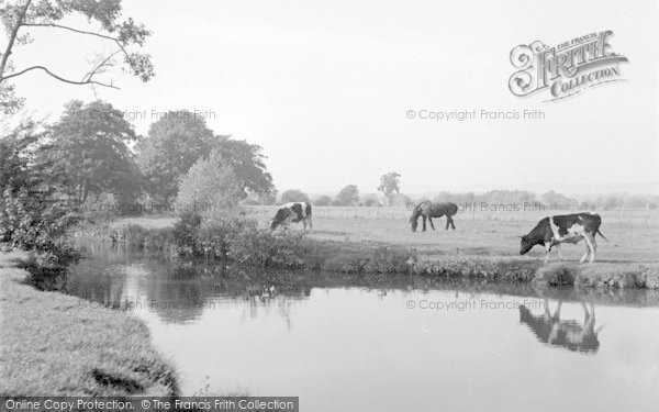 Photo of Tonbridge, The River 1951