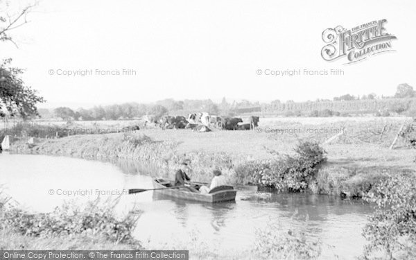 Photo of Tonbridge, The River c.1950