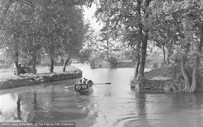 Photo of Tonbridge, The River Medway 1948