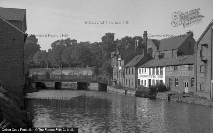 Photo of Tonbridge, The River Medway And Bridge 1951