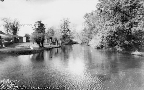 Photo of Tonbridge, The River Walk c.1960