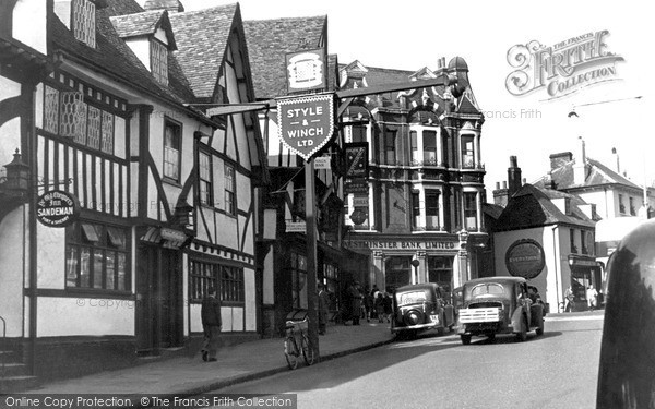 Photo of Tonbridge, Ye Old Chequers Inn 1948