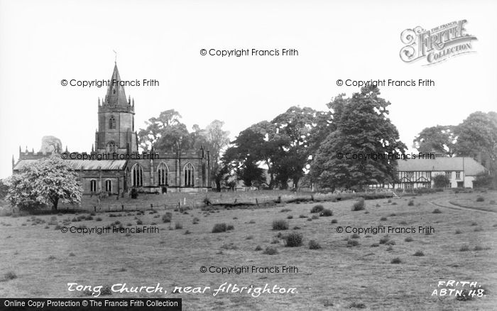 Photo of Tong, Church c.1955
