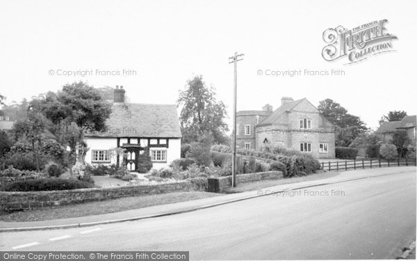 Photo of Tong, Old Cottages c.1955