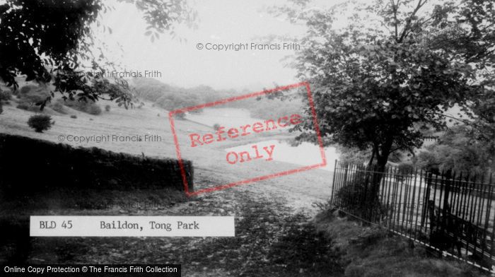 Photo of Tong Park, The Reservoir c.1960