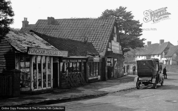 Photo of Tongham, Cross, Village Shops 1921