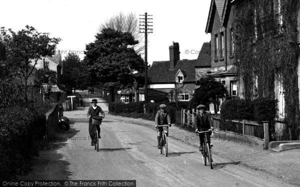 Photo of Tongham, Cyclists 1921