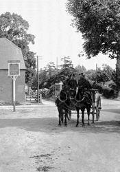 Soldiers In Cart 1906, Tongham