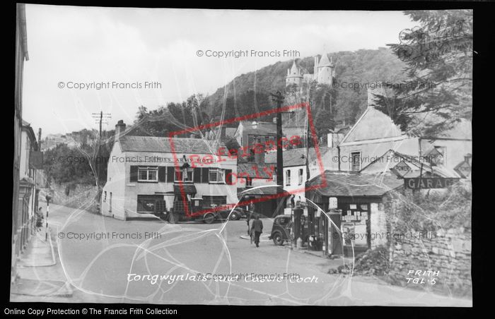 Photo of Tongwynlais, Town And Castle Coch c.1955