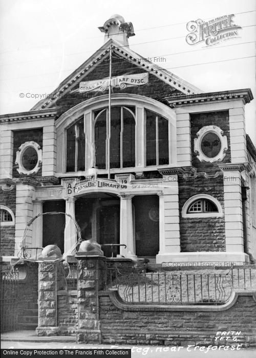 Photo of Tonteg, Carnegie Library c.1955