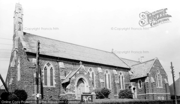 Photo of Tonyrefail, St David's Parish Church c.1955