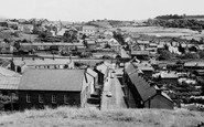 Tonyrefail, Waun-Rhydd Road and High Street 1959