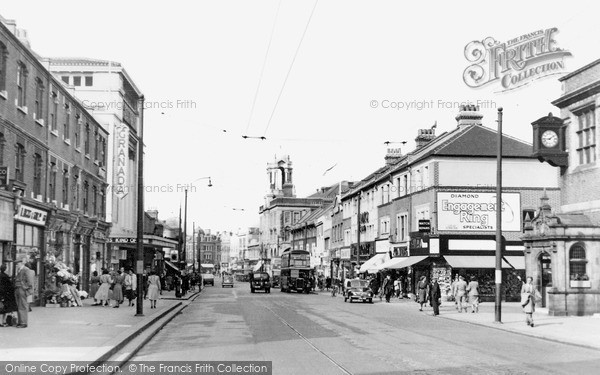 Photo of Tooting, Mitcham Road 1951