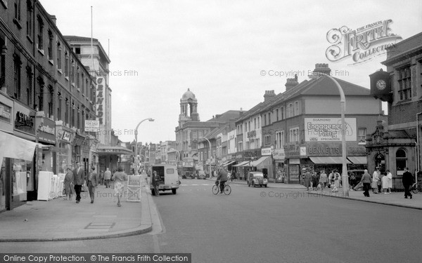 Photo of Tooting, Mitcham Road 1961