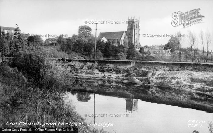 Photo of Topcliffe, Church From The West c.1955