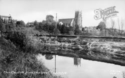 Church From The West c.1955, Topcliffe
