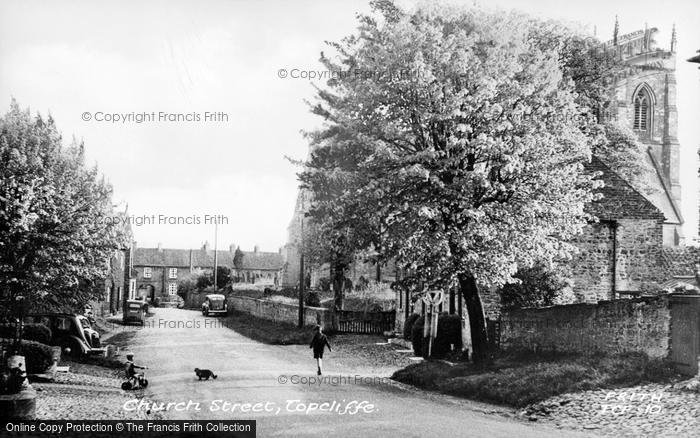 Photo of Topcliffe, Church Street c.1955