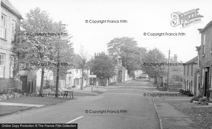 Photo of Topcliffe, Front Street c.1955
