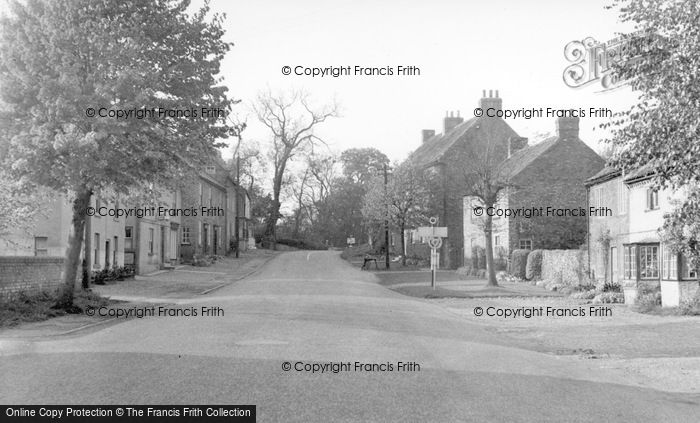 Photo of Topcliffe, Front Street c.1955