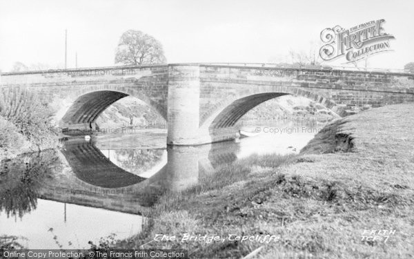Photo of Topcliffe, The Bridge c.1955