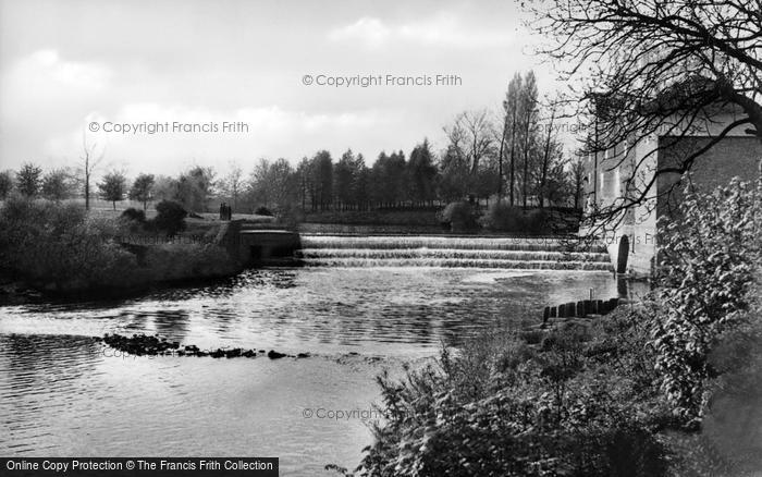 Photo of Topcliffe, The Waterfall And Mill c.1955