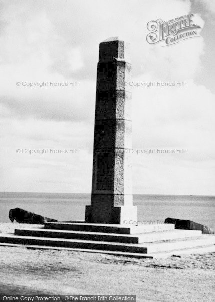 Photo of Torcross, American Memorial To The Devon People c.1955