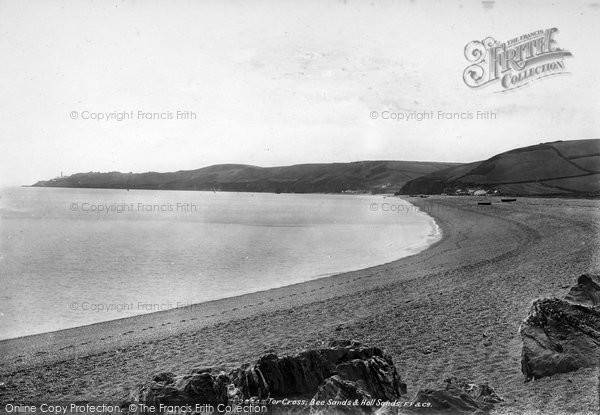 Photo of Torcross, Bee Sands And Hall Sands 1896