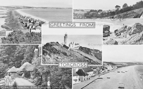 Photo of Torcross, Composite c.1955