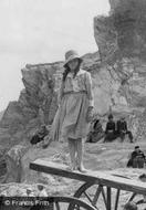 Girl On The Beach 1920, Torcross