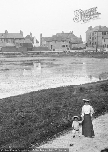 Photo of Torcross, Slapton Ley, Mother And Child 1907