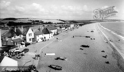 The Beach And Slapton Ley c.1965, Torcross