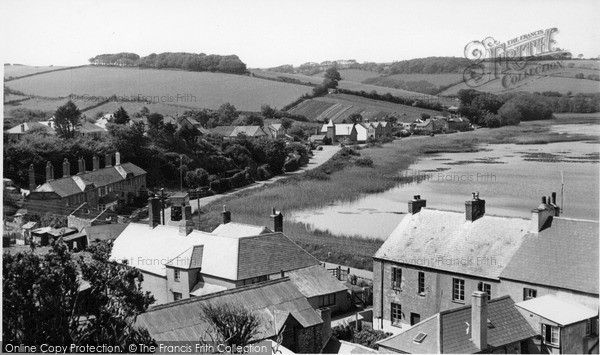 Photo of Torcross, The Village c.1955