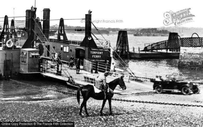 Photo of Torpoint, At The Ferry 1925