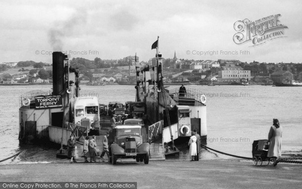 Photo of Torpoint, The Ferry c.1955