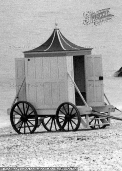 Photo of Torquay, A Bathing Hut 1889