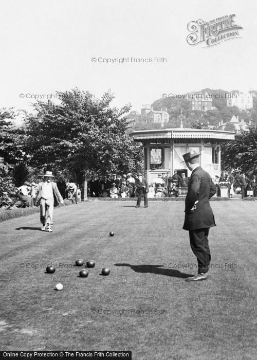 Photo of Torquay, A Game Of Bowls 1906