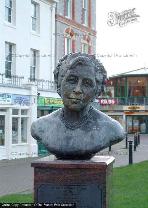 Photo of Torquay, Agatha Christie Memorial 2005
