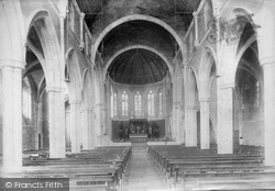 All Saints' Church Interior 1906, Torquay