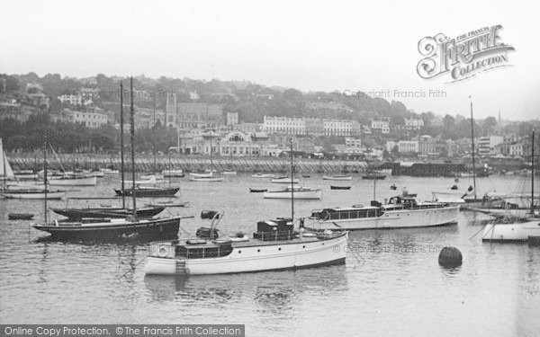 Photo of Torquay, And Harbour From Princess Pier 1949