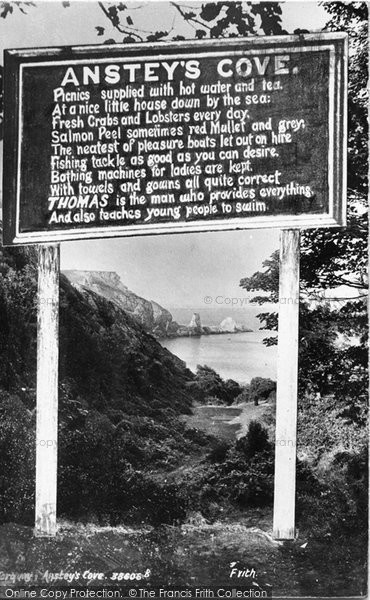 Photo of Torquay, Anstey's Cove 1896