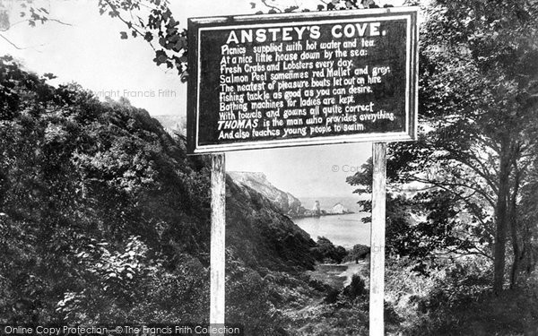 Photo of Torquay, Anstey's Cove 1896