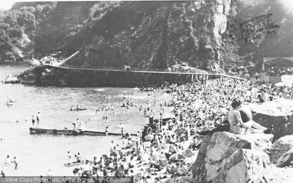 Photo of Torquay, Anstey's Cove c.1950