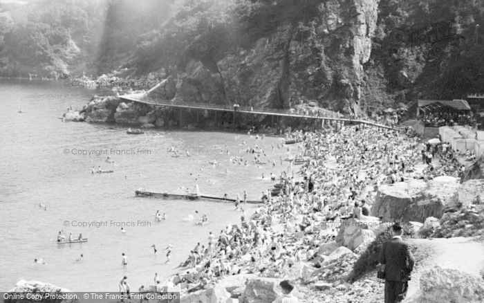 Photo of Torquay, Anstey's Cove c.1950